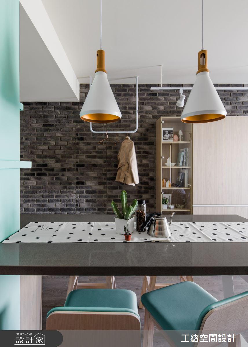 25坪新成屋(5年以下)＿北歐風餐廳案例圖片＿工緒空間設計＿工緒_01之4