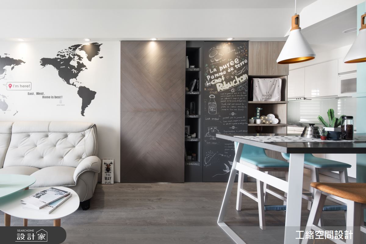 25坪新成屋(5年以下)＿北歐風案例圖片＿工緒空間設計＿工緒_01之13
