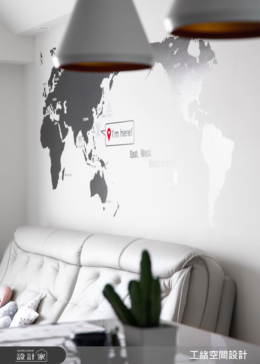 25坪新成屋(5年以下)＿北歐風客廳案例圖片＿工緒空間設計＿工緒_01之14