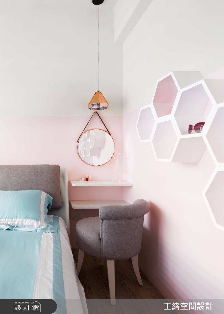 25坪新成屋(5年以下)＿北歐風臥室案例圖片＿工緒空間設計＿工緒_01之15