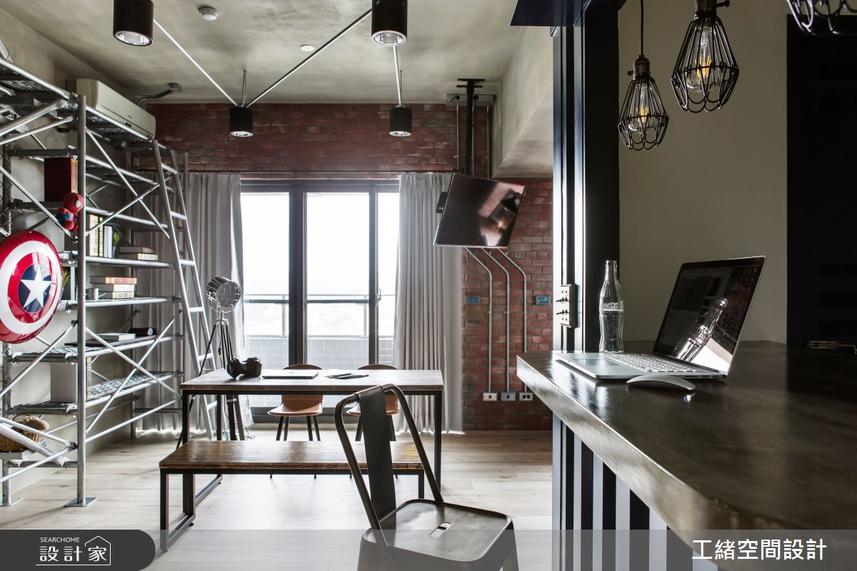 25坪新成屋(5年以下)＿輕工業風餐廳案例圖片＿工緒空間設計＿工緒_03之9