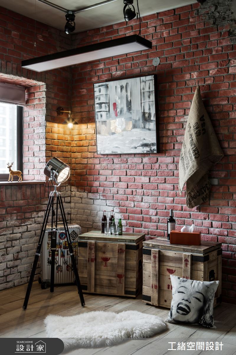 25坪新成屋(5年以下)＿輕工業風客廳案例圖片＿工緒空間設計＿工緒_03之13