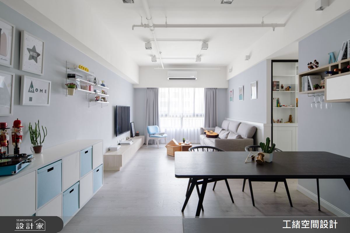 25坪新成屋(5年以下)＿北歐風餐廳案例圖片＿工緒空間設計＿工緒_04之2