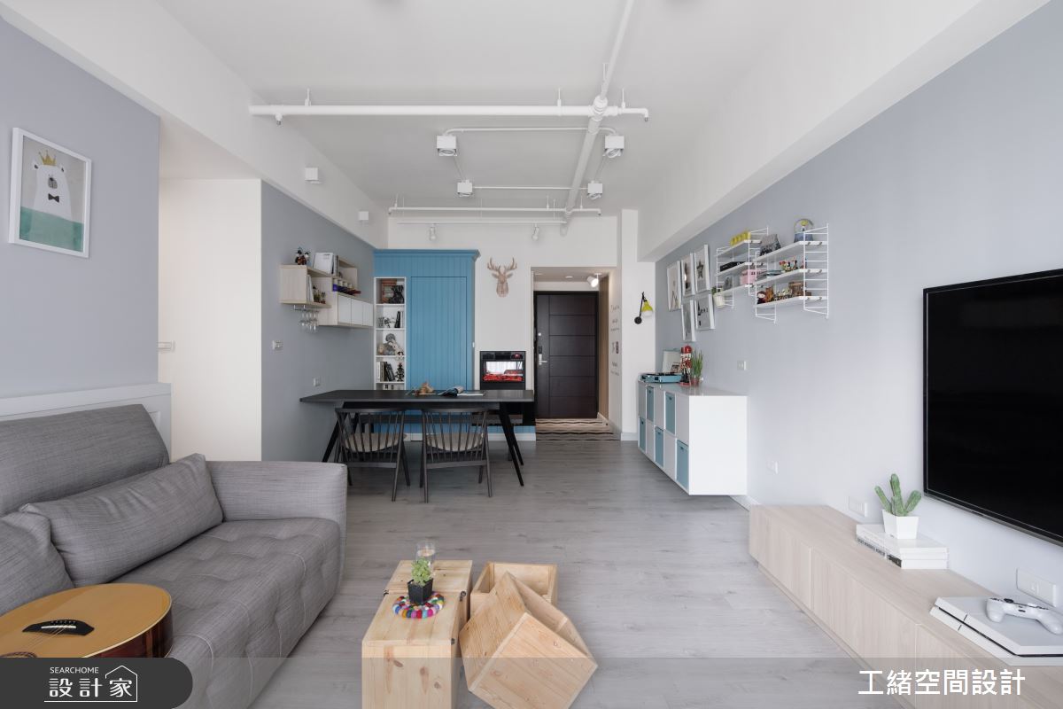 25坪新成屋(5年以下)＿北歐風餐廳案例圖片＿工緒空間設計＿工緒_04之11
