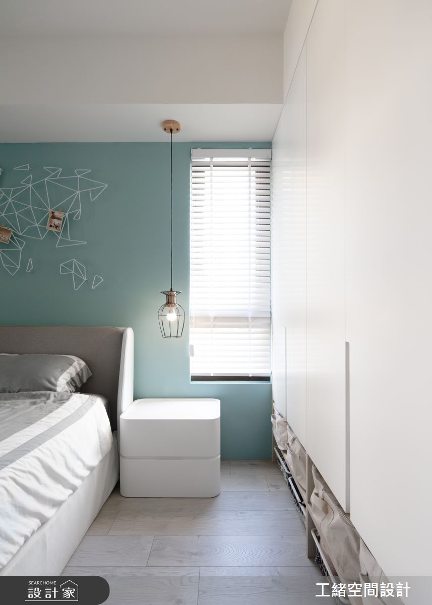 25坪新成屋(5年以下)＿北歐風臥室案例圖片＿工緒空間設計＿工緒_04之22
