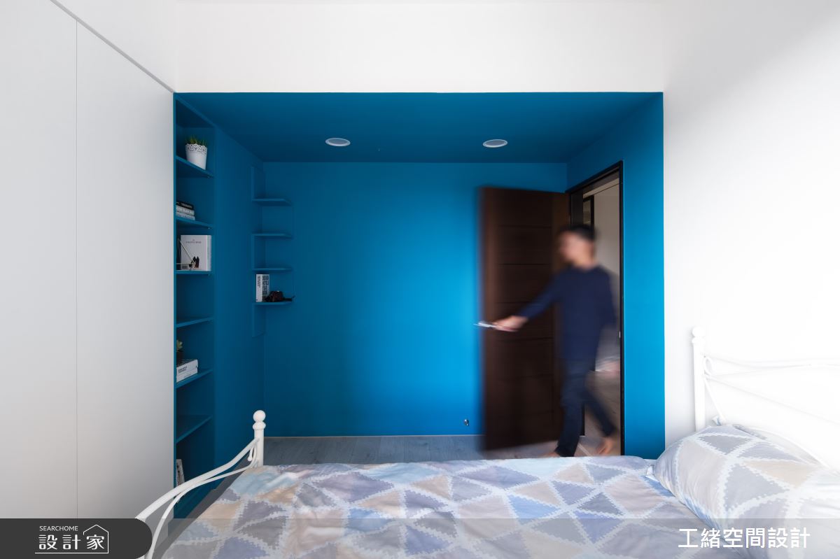 25坪新成屋(5年以下)＿北歐風臥室案例圖片＿工緒空間設計＿工緒_04之25