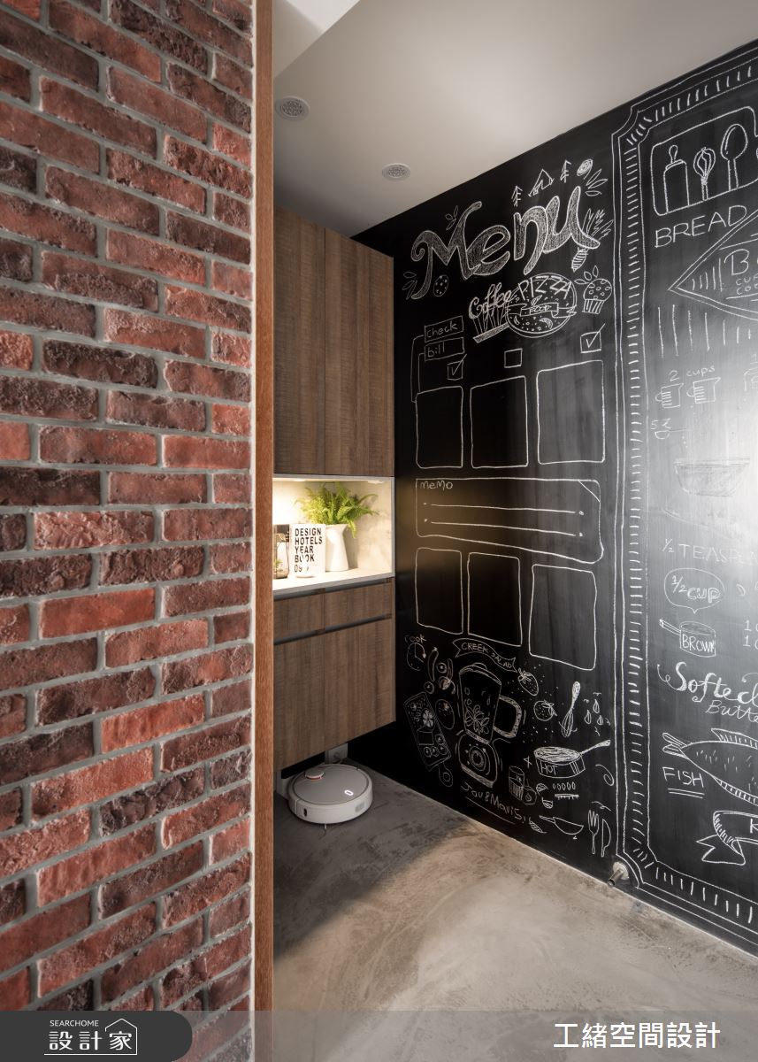 32坪新成屋(5年以下)＿輕工業風玄關案例圖片＿工緒空間設計＿工緒_05之1