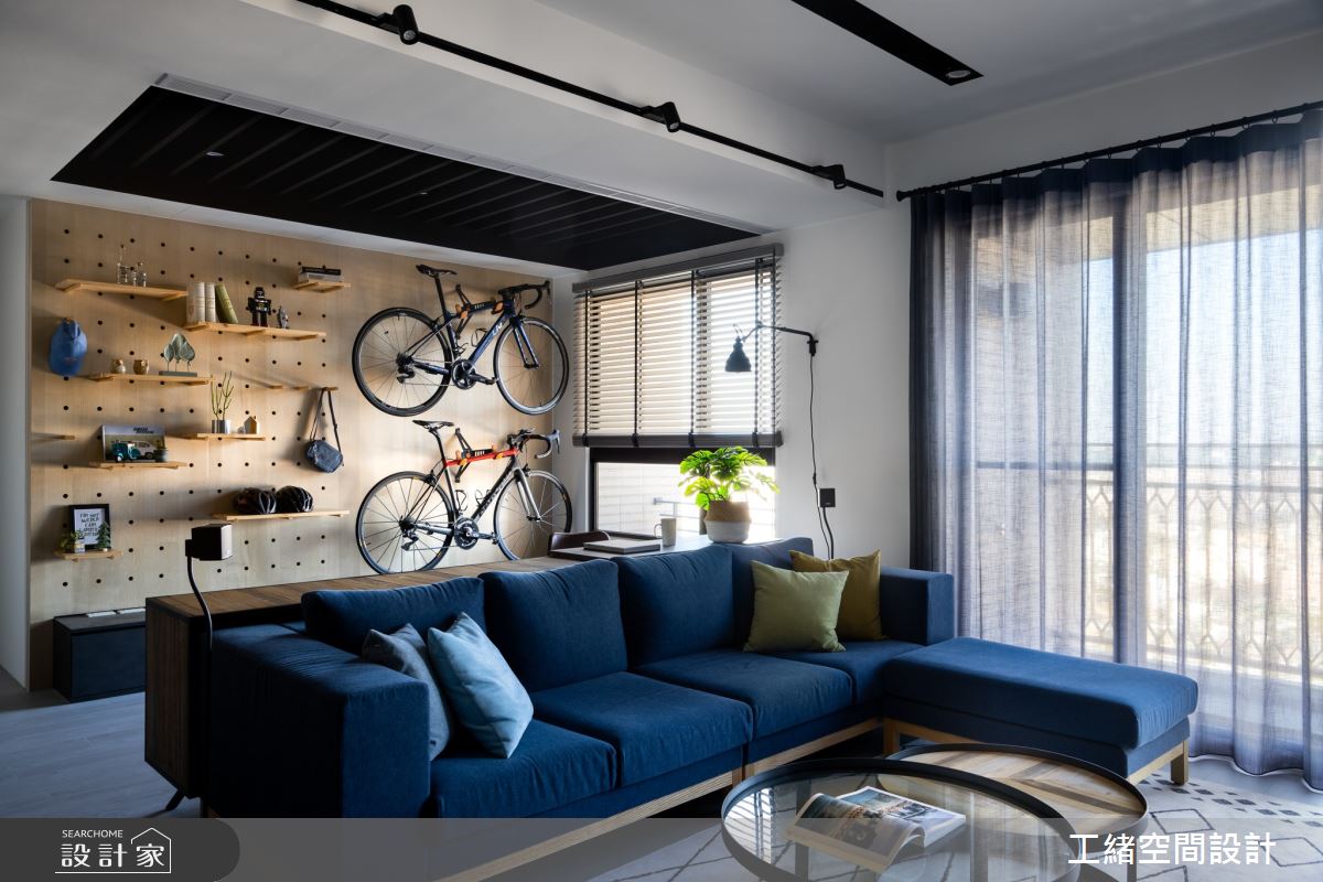 32坪新成屋(5年以下)＿輕工業風客廳案例圖片＿工緒空間設計＿工緒_08之6