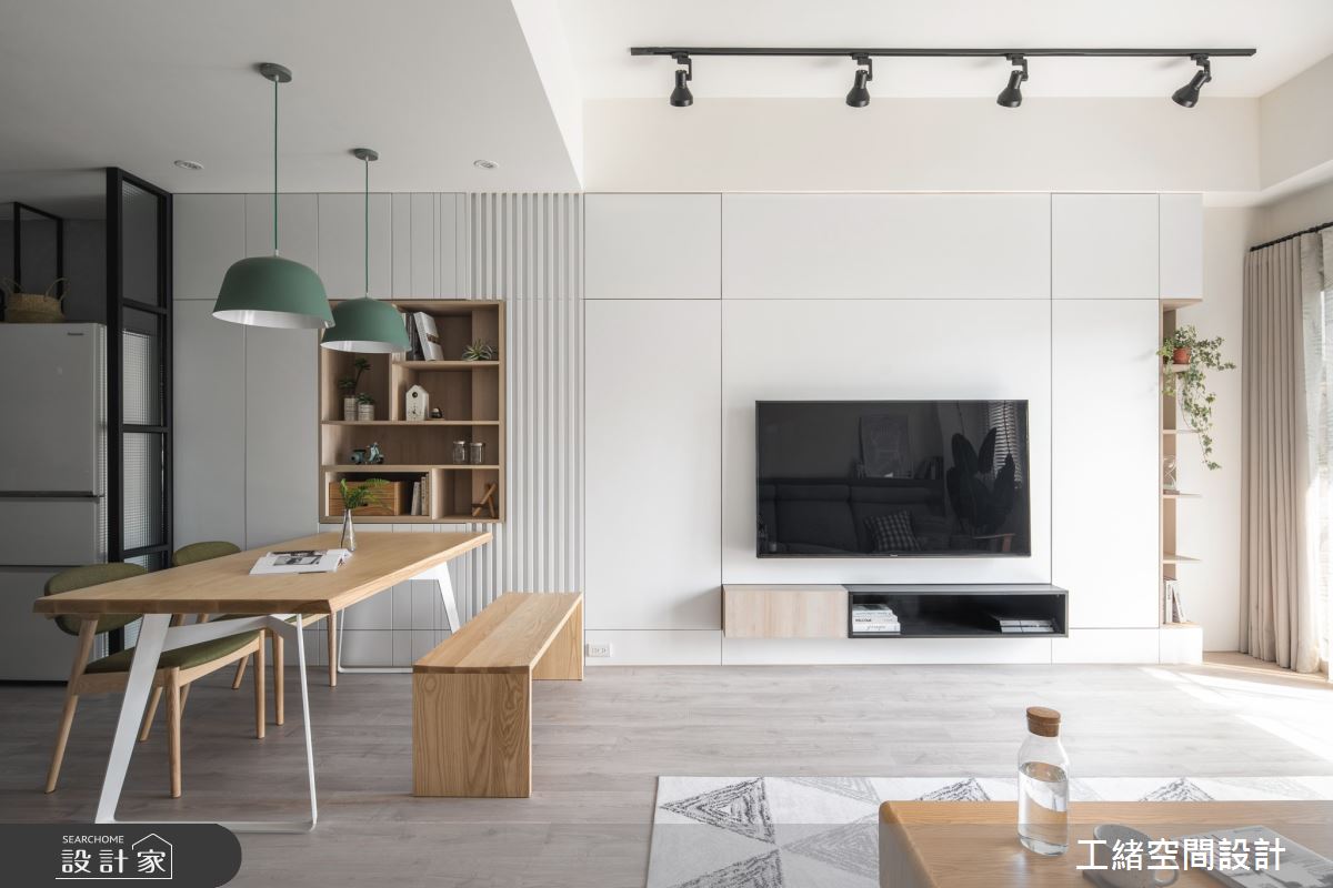 20坪新成屋(5年以下)＿北歐風餐廳案例圖片＿工緒空間設計＿工緒_11之1