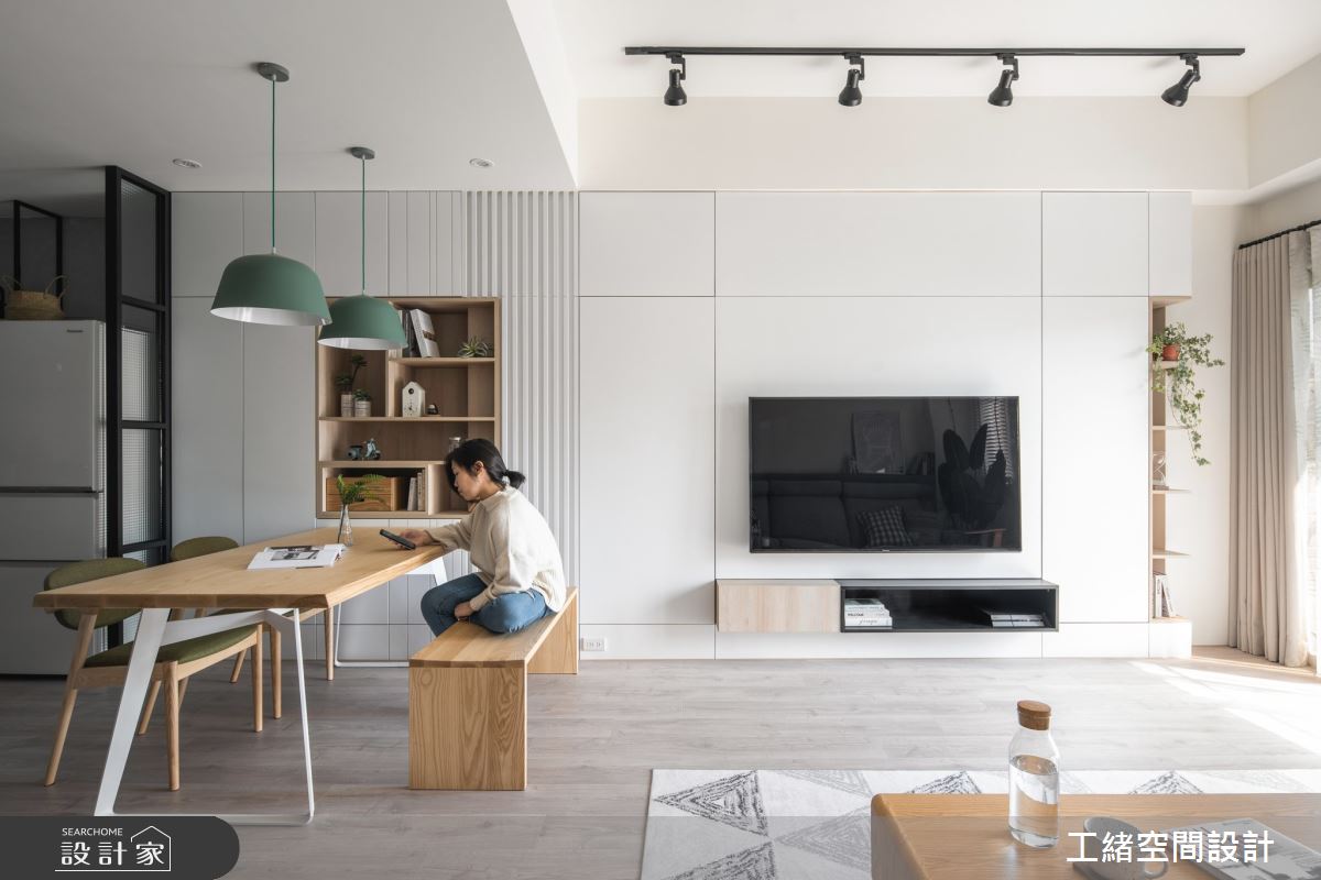 20坪新成屋(5年以下)＿北歐風餐廳案例圖片＿工緒空間設計＿工緒_11之2