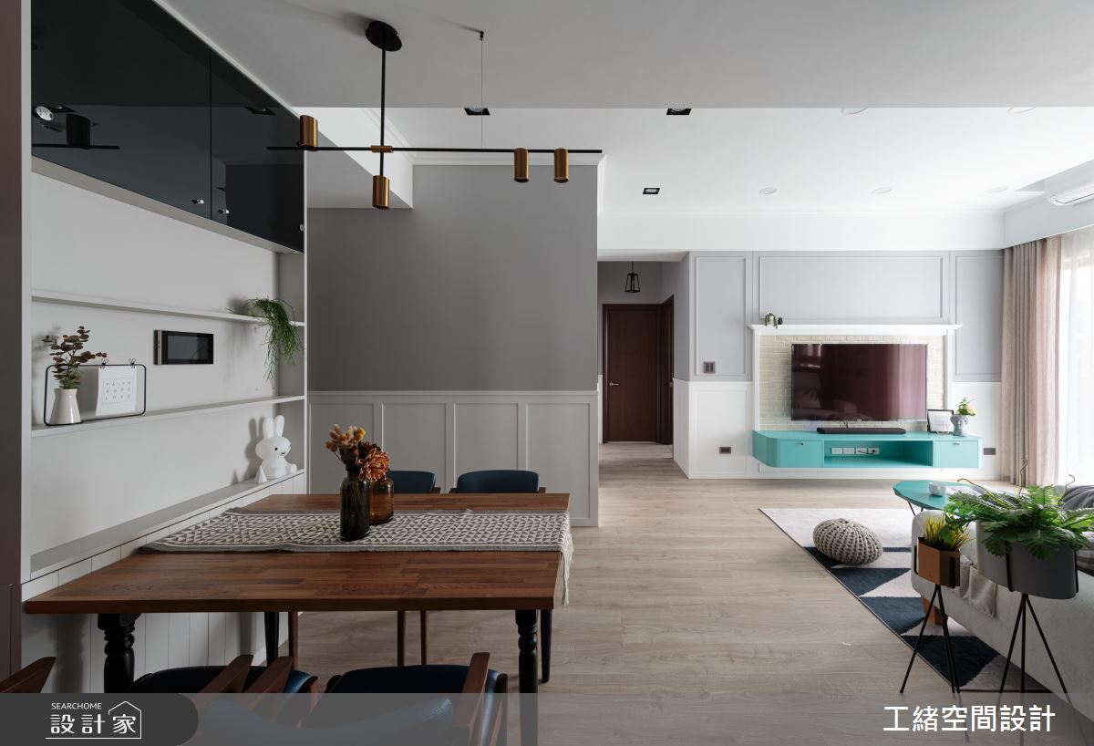 25坪新成屋(5年以下)＿混搭風餐廳案例圖片＿工緒空間設計＿工緒_12之13