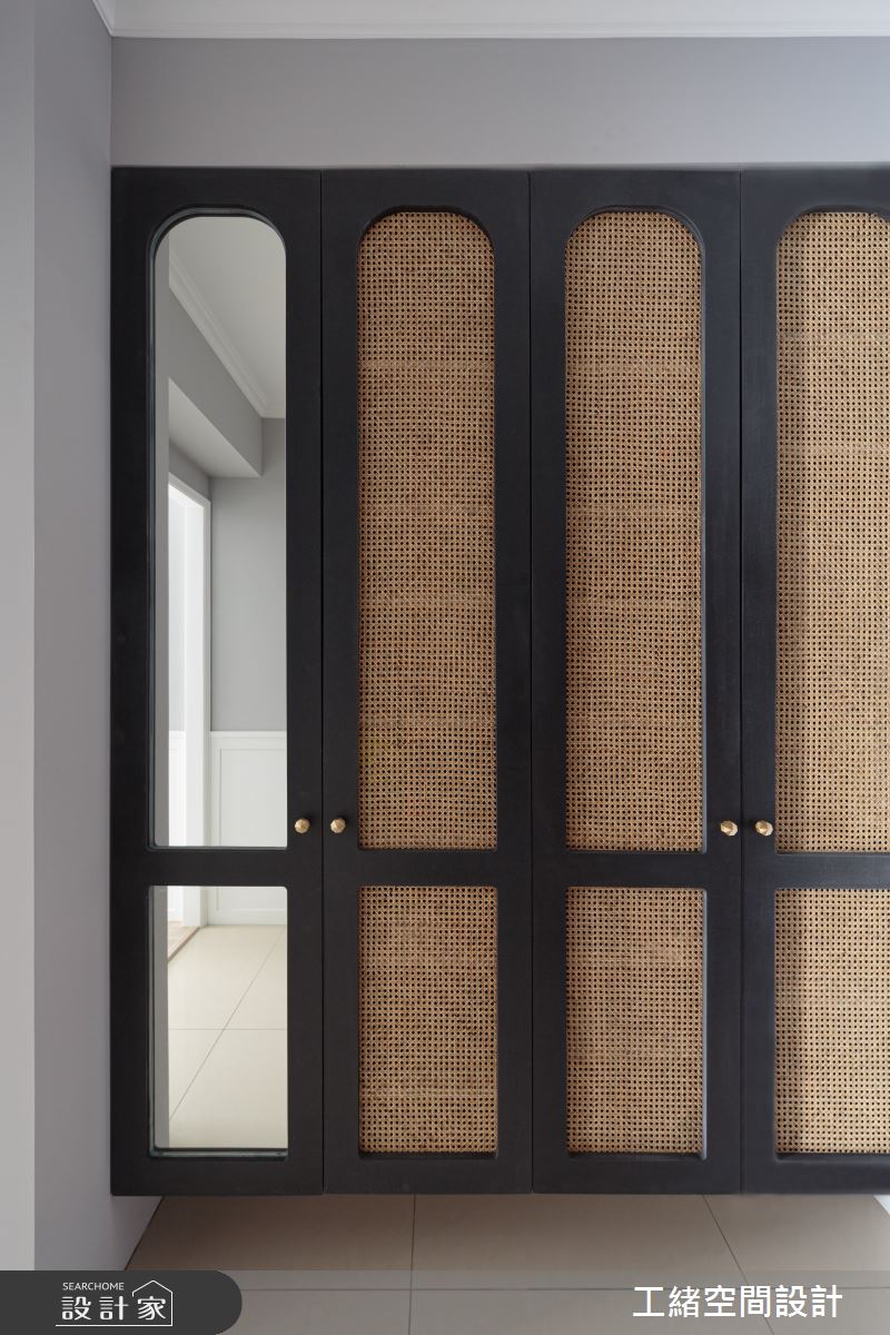 25坪新成屋(5年以下)＿混搭風玄關案例圖片＿工緒空間設計＿工緒_12之1