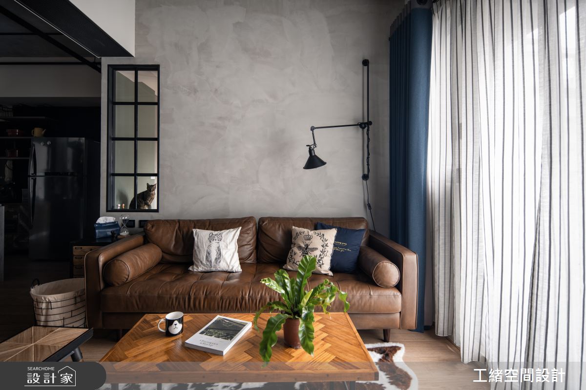 24坪新成屋(5年以下)＿工業風客廳案例圖片＿工緒空間設計＿工緒_13之10