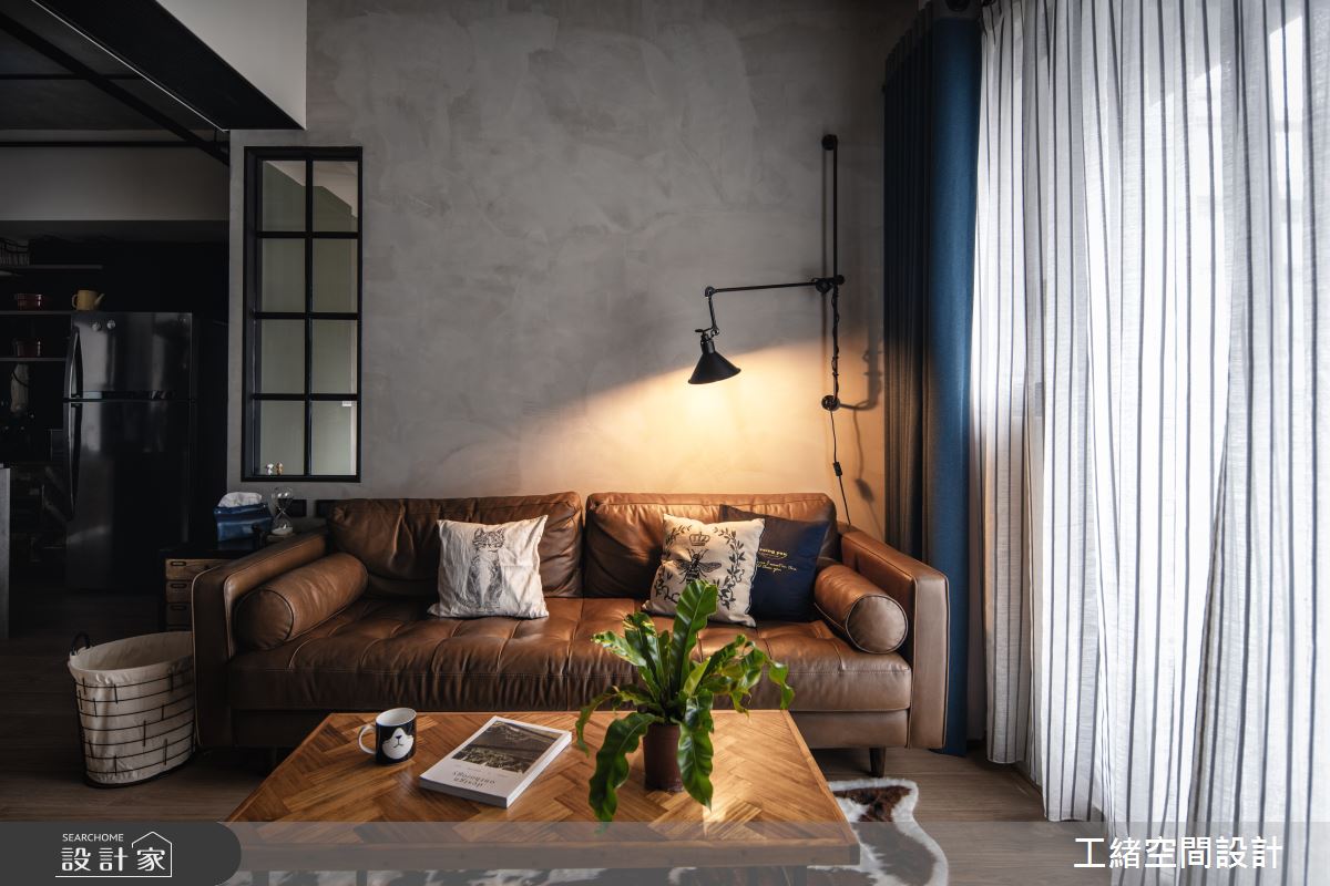 24坪新成屋(5年以下)＿工業風客廳案例圖片＿工緒空間設計＿工緒_13之11