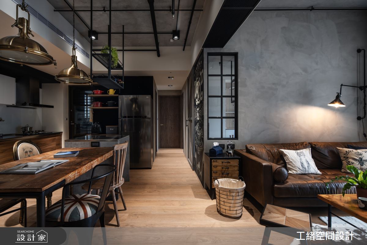 24坪新成屋(5年以下)＿工業風餐廳案例圖片＿工緒空間設計＿工緒_13之14