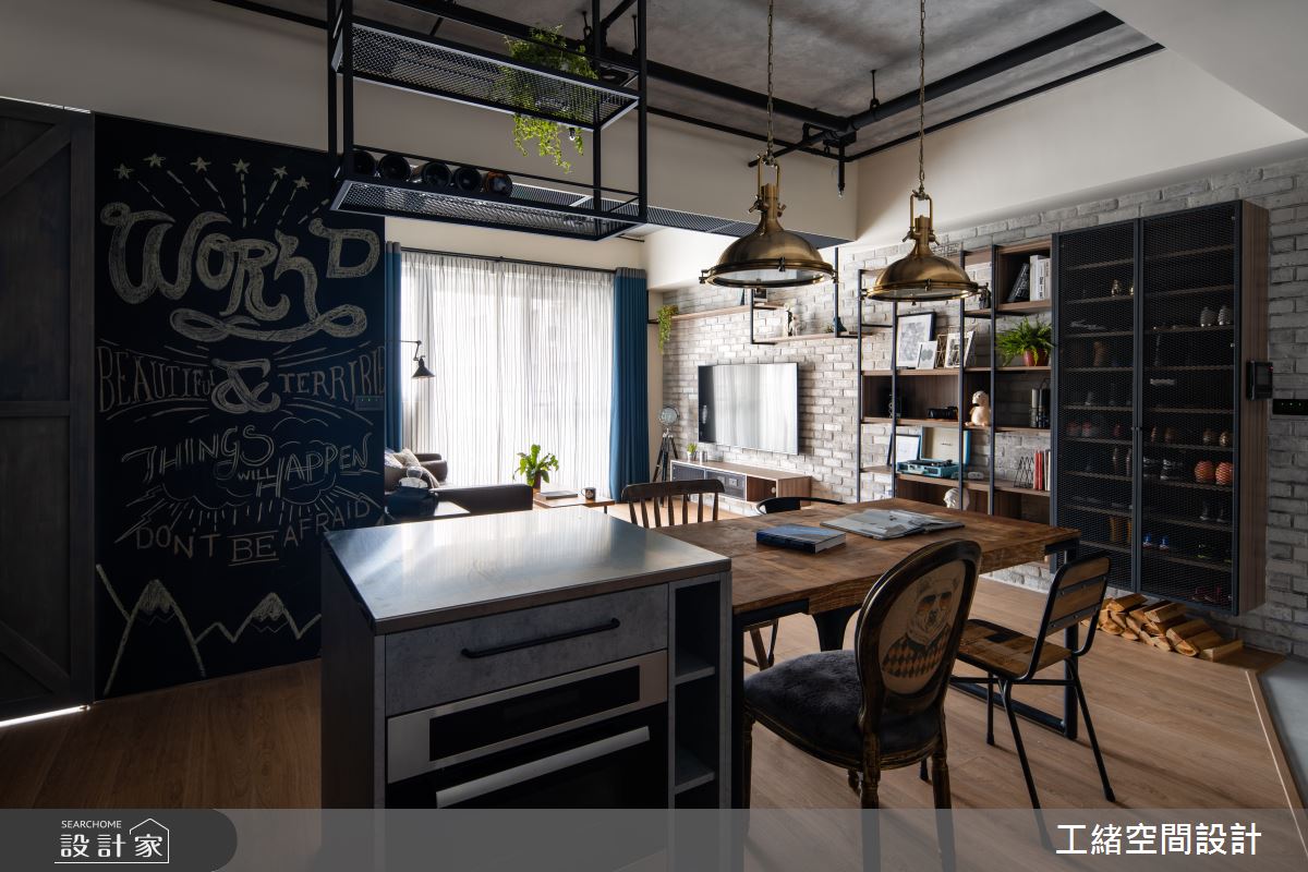 24坪新成屋(5年以下)＿工業風餐廳案例圖片＿工緒空間設計＿工緒_13之16