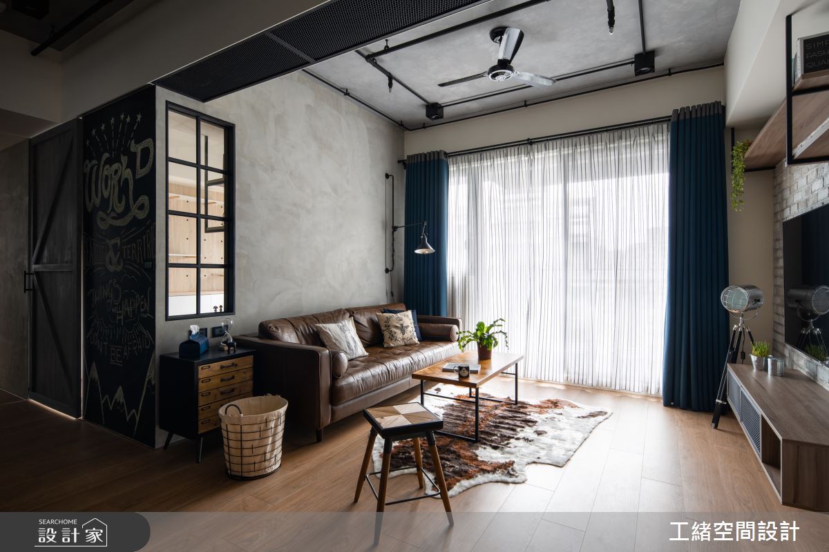24坪新成屋(5年以下)＿工業風客廳案例圖片＿工緒空間設計＿工緒_13之6