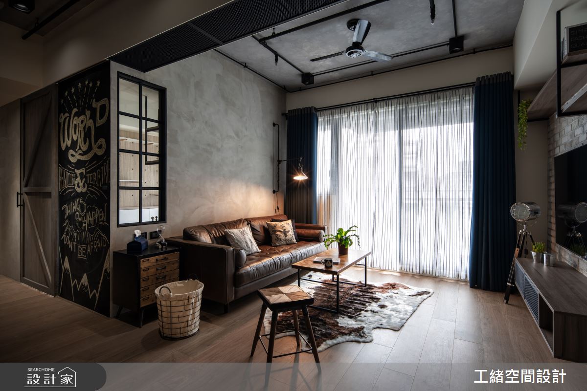 24坪新成屋(5年以下)＿工業風客廳案例圖片＿工緒空間設計＿工緒_13之7