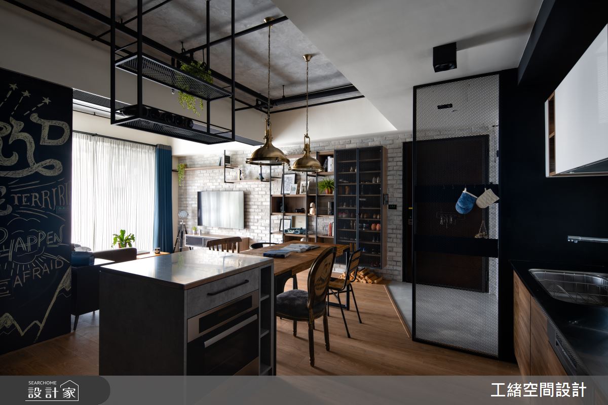 24坪新成屋(5年以下)＿工業風餐廳案例圖片＿工緒空間設計＿工緒_13之18