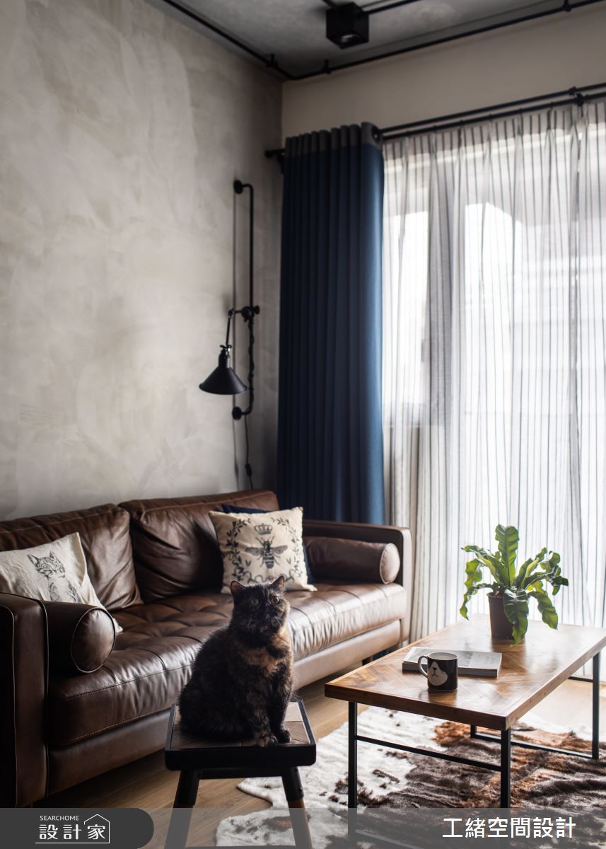 24坪新成屋(5年以下)＿工業風客廳案例圖片＿工緒空間設計＿工緒_13之9