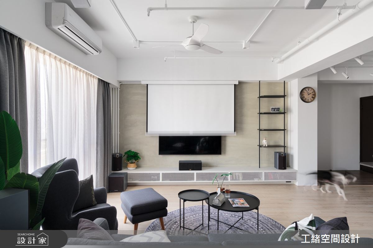 25坪新成屋(5年以下)＿混搭風客廳案例圖片＿工緒空間設計＿工緒_15之13