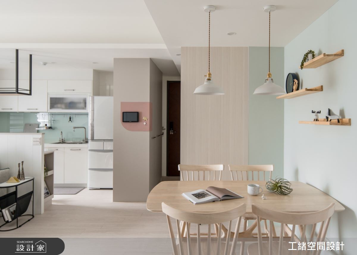 20坪新成屋(5年以下)＿北歐風餐廳廚房案例圖片＿工緒空間設計＿工緒_16之3