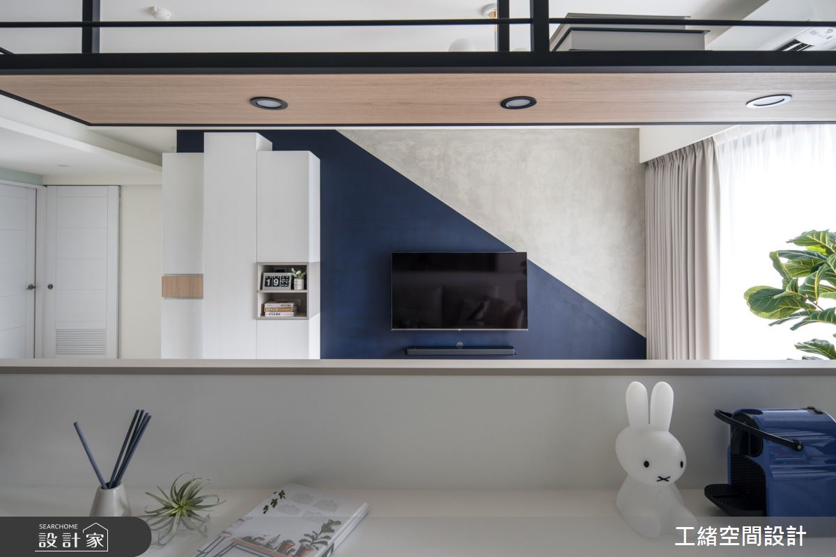 20坪新成屋(5年以下)＿北歐風客廳吧檯案例圖片＿工緒空間設計＿工緒_16之12