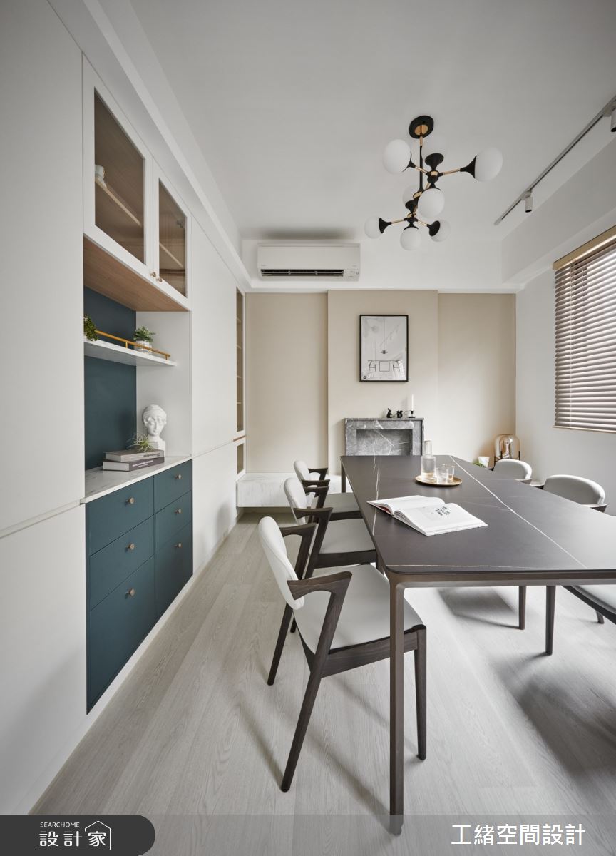 40坪新成屋(5年以下)＿混搭風餐廳案例圖片＿工緒空間設計＿工緒_17之4