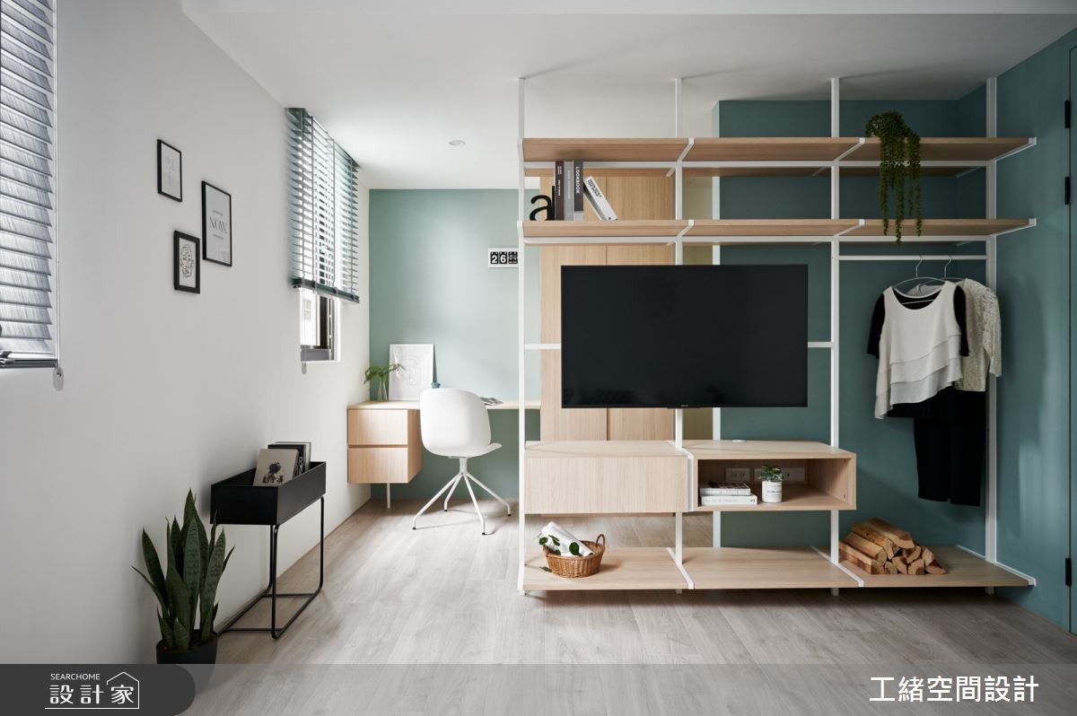 40坪新成屋(5年以下)＿混搭風臥室案例圖片＿工緒空間設計＿工緒_17之16
