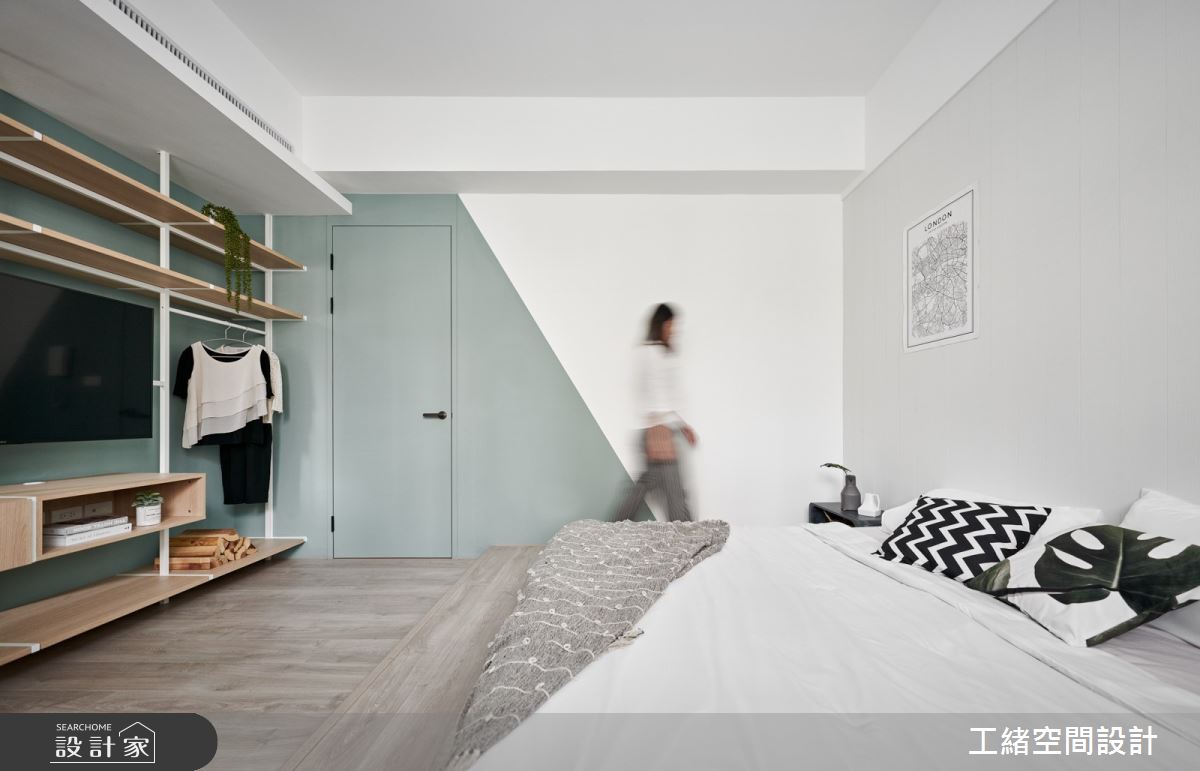 40坪新成屋(5年以下)＿混搭風臥室案例圖片＿工緒空間設計＿工緒_17之18