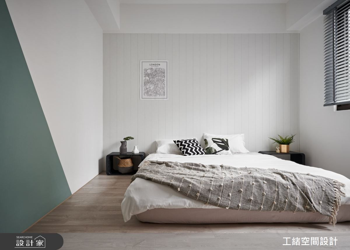 40坪新成屋(5年以下)＿混搭風臥室案例圖片＿工緒空間設計＿工緒_17之19