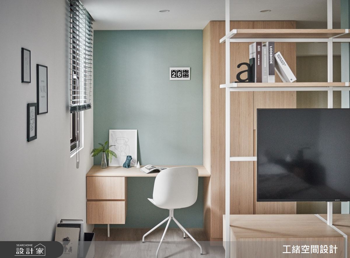 40坪新成屋(5年以下)＿混搭風臥室案例圖片＿工緒空間設計＿工緒_17之21