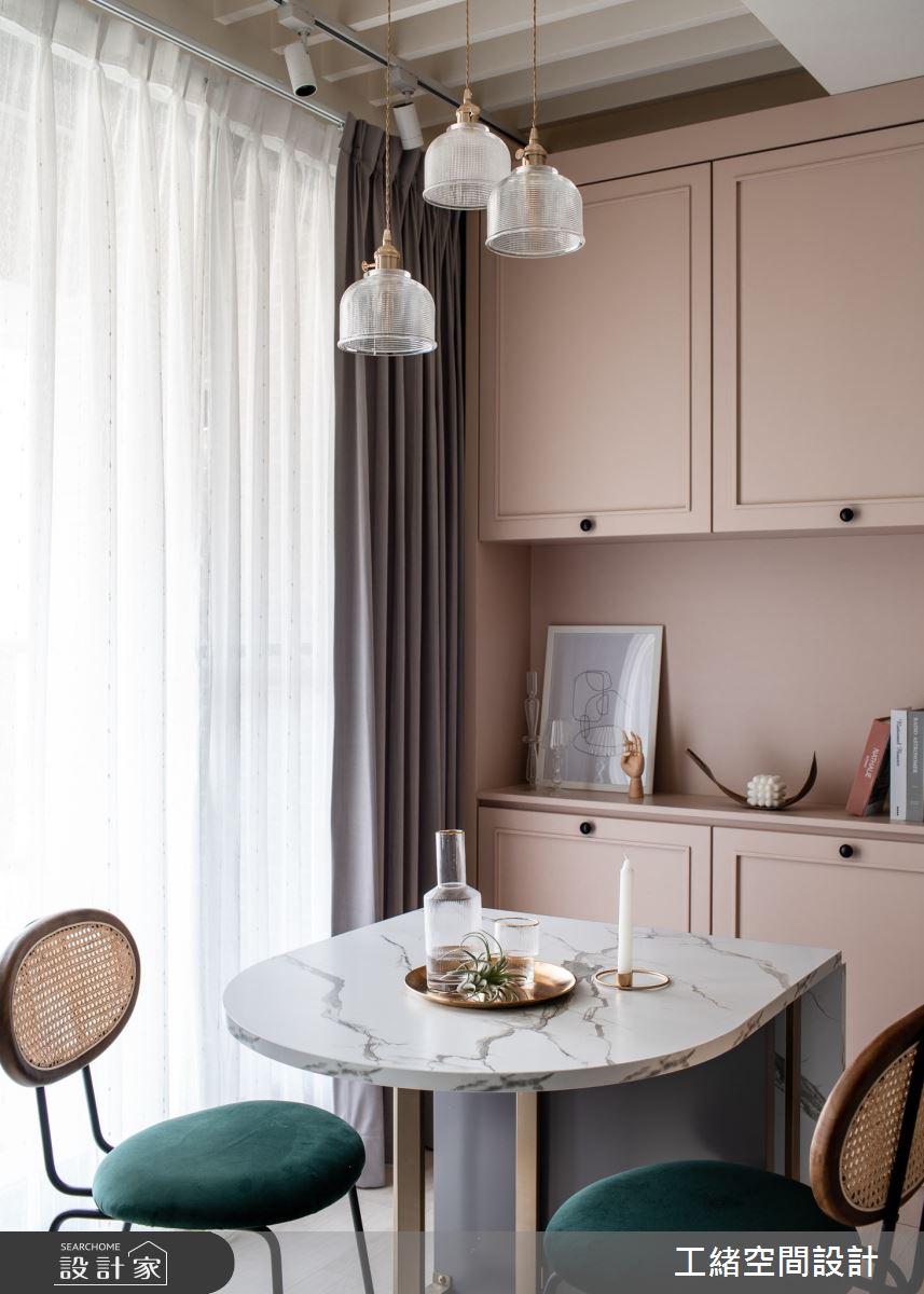 20坪新成屋(5年以下)＿美式風餐廳案例圖片＿工緒空間設計＿工緒_19之18