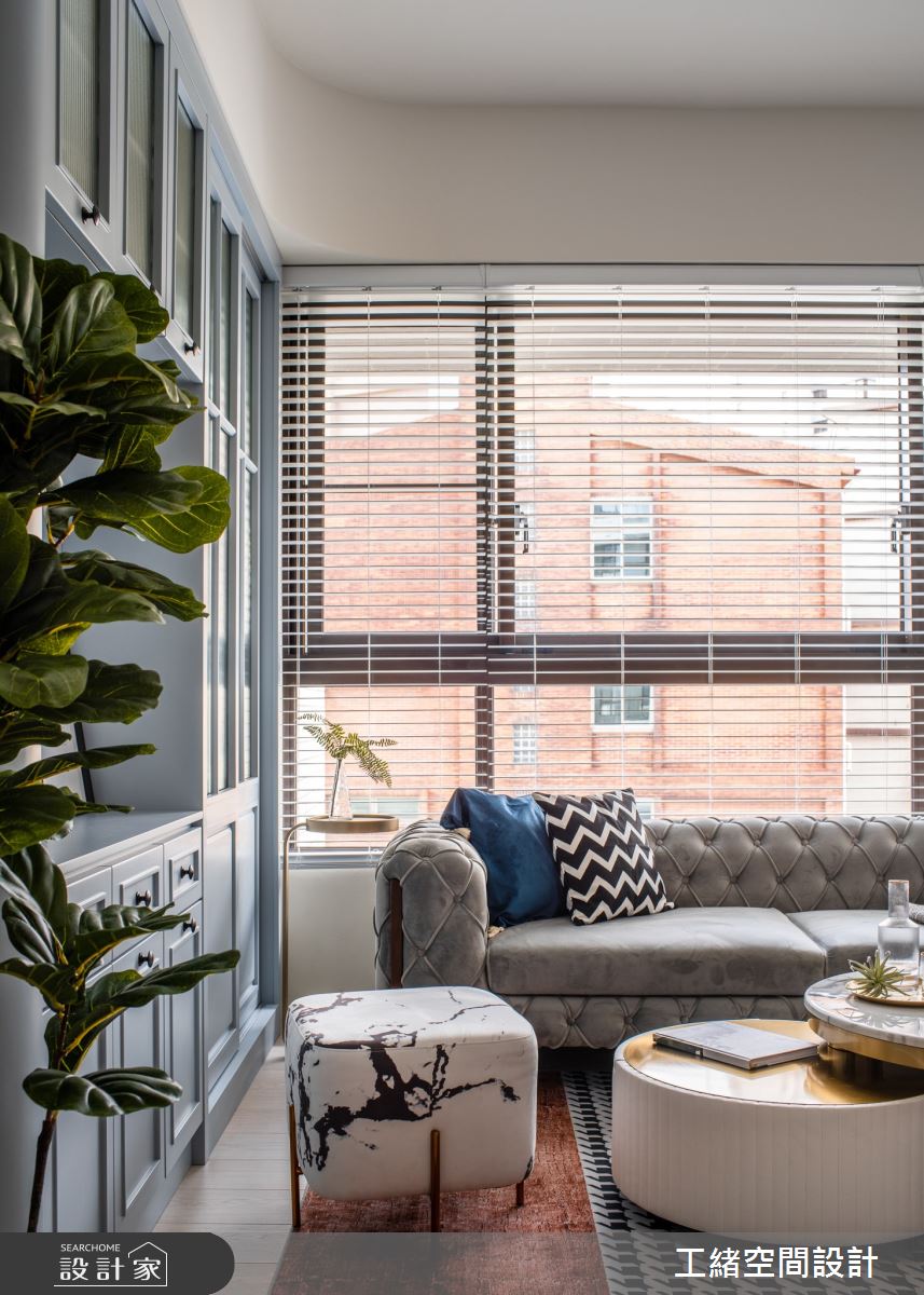 20坪新成屋(5年以下)＿美式風客廳案例圖片＿工緒空間設計＿工緒_19之3