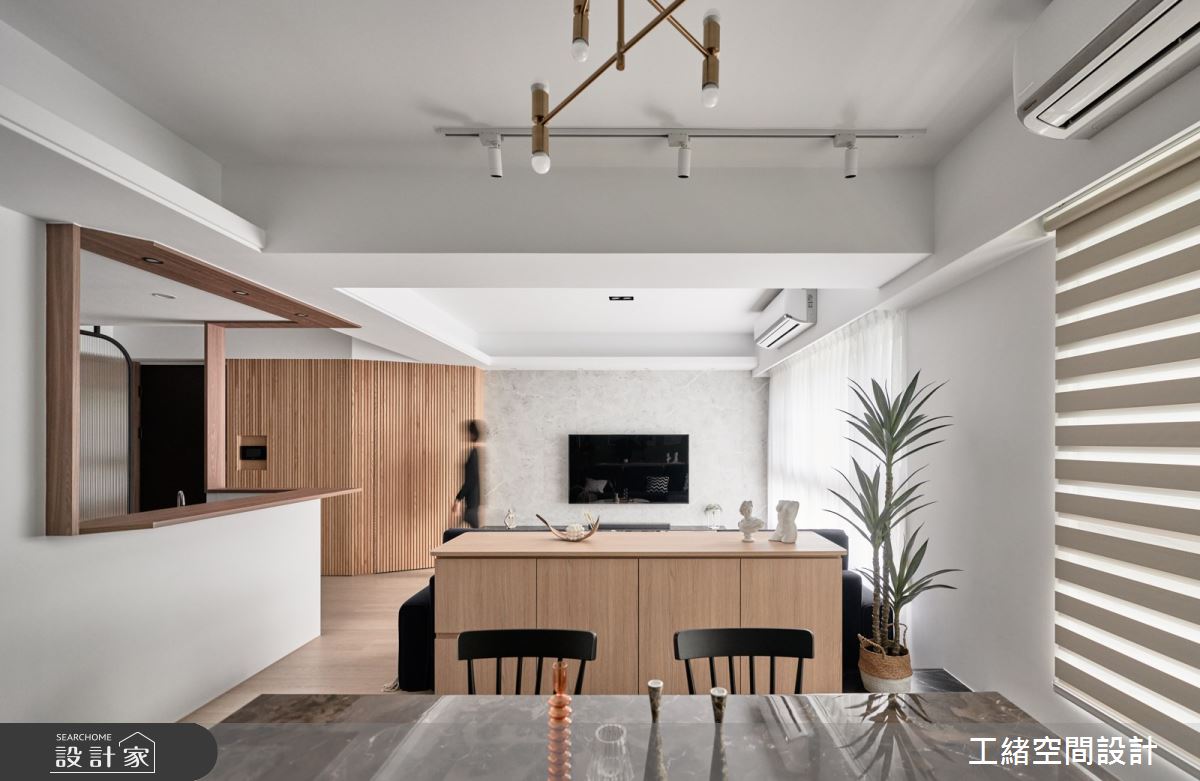 26坪預售屋＿現代風客廳餐廳案例圖片＿工緒空間設計＿工緒_20之15