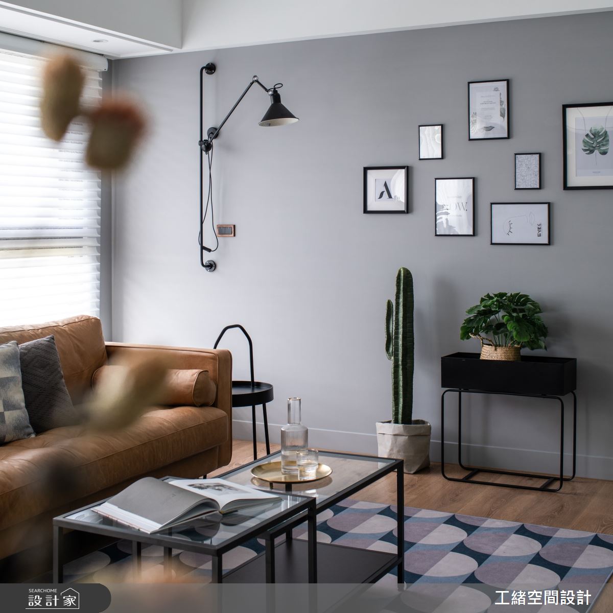 25坪新成屋(5年以下)＿美式風客廳案例圖片＿工緒空間設計＿工緒_14之11