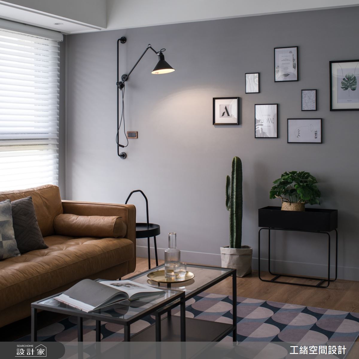 25坪新成屋(5年以下)＿美式風客廳案例圖片＿工緒空間設計＿工緒_14之12