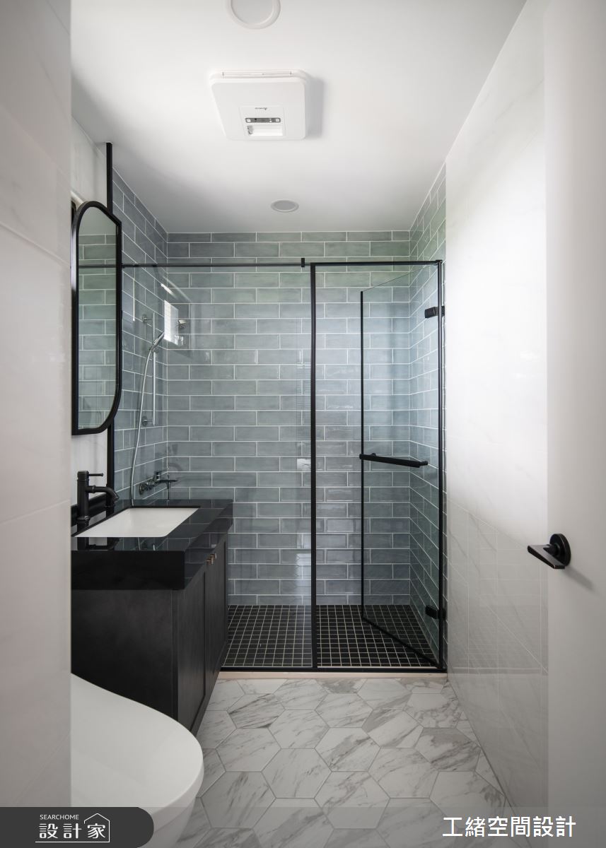 25坪新成屋(5年以下)＿美式風浴室案例圖片＿工緒空間設計＿工緒_14之17