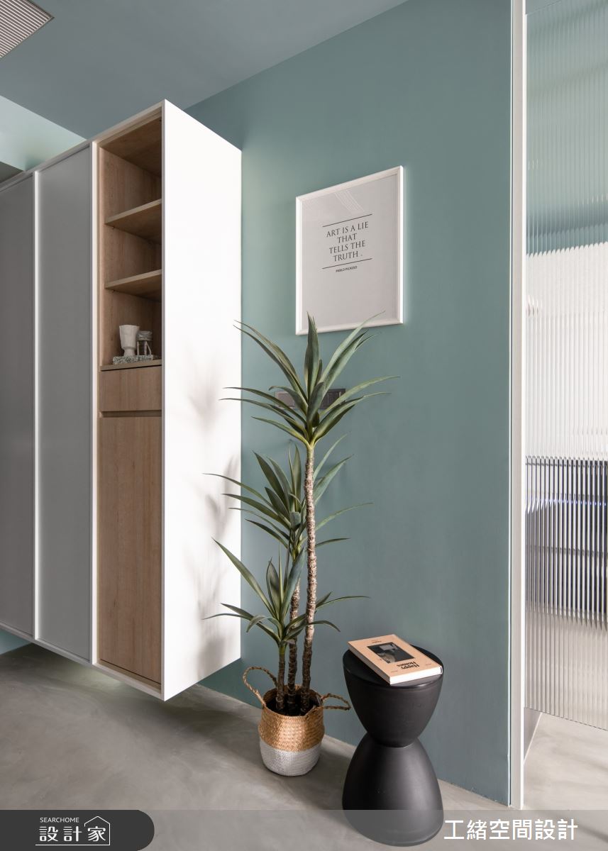 新成屋(5年以下)＿北歐風玄關案例圖片＿工緒空間設計＿工緒_21之1