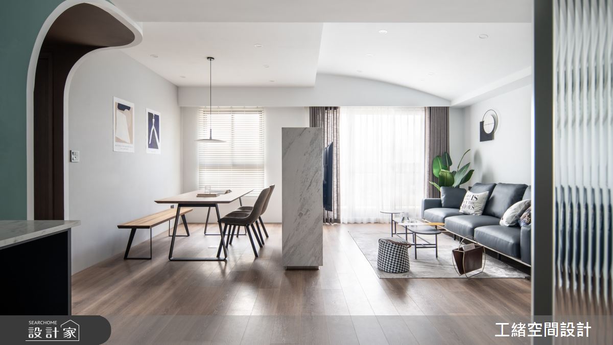 新成屋(5年以下)＿北歐風客廳案例圖片＿工緒空間設計＿工緒_21之5