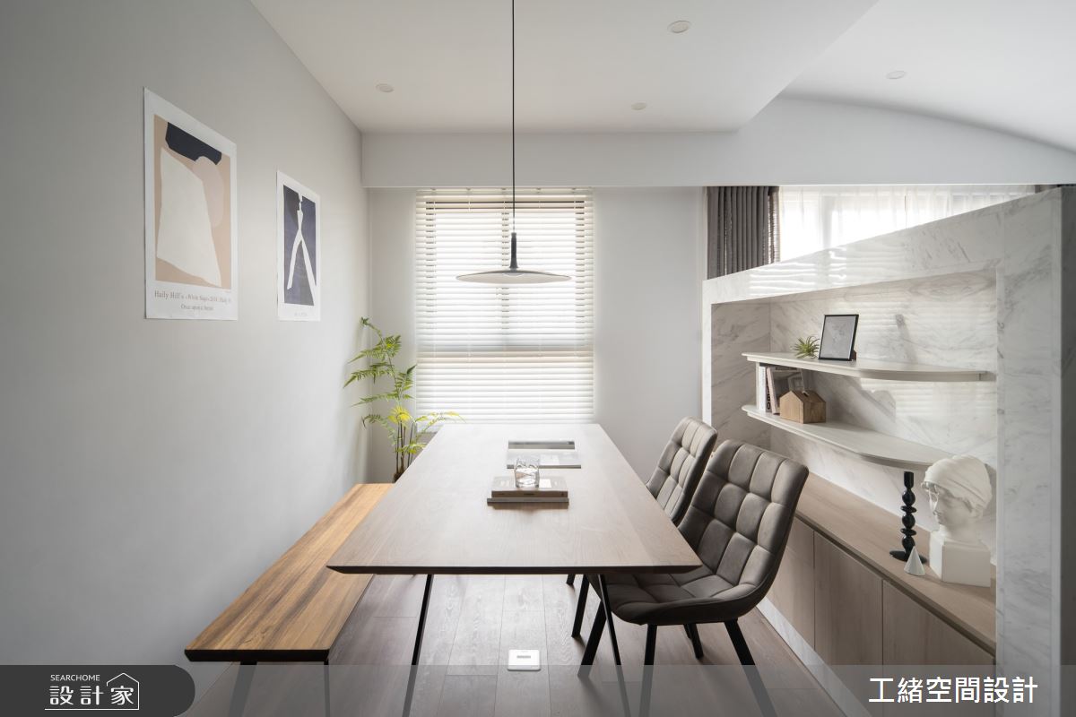 新成屋(5年以下)＿北歐風餐廳案例圖片＿工緒空間設計＿工緒_21之13