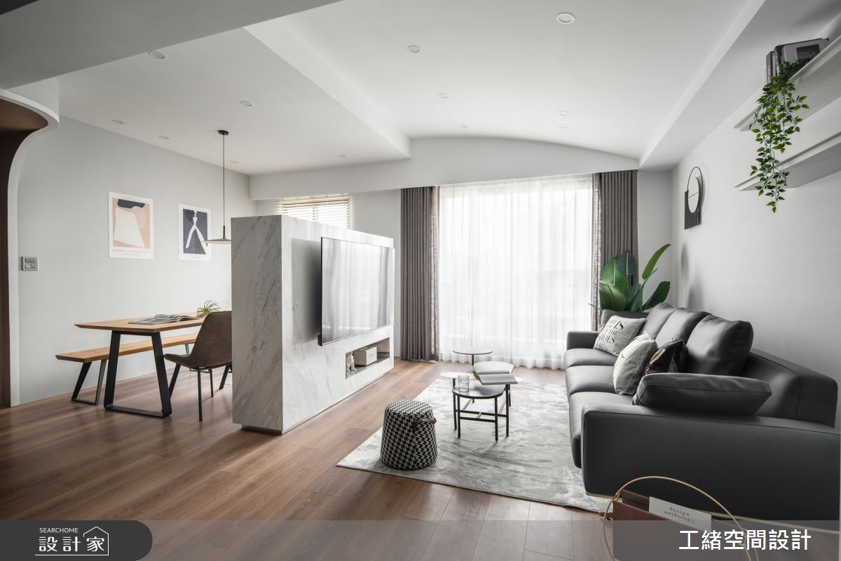 新成屋(5年以下)＿北歐風客廳案例圖片＿工緒空間設計＿工緒_21之6