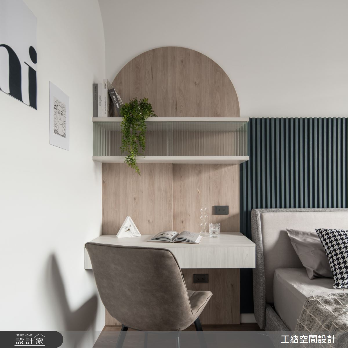 新成屋(5年以下)＿北歐風臥室案例圖片＿工緒空間設計＿工緒_21之17