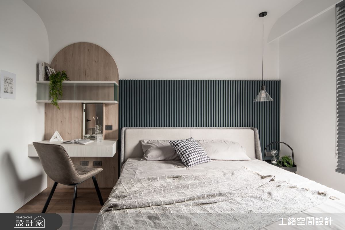 新成屋(5年以下)＿北歐風臥室案例圖片＿工緒空間設計＿工緒_21之16