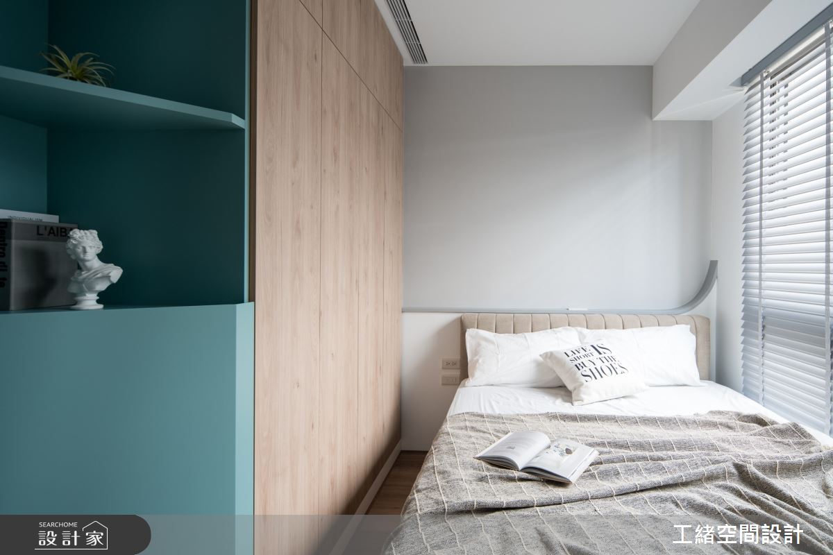 新成屋(5年以下)＿北歐風臥室案例圖片＿工緒空間設計＿工緒_21之19