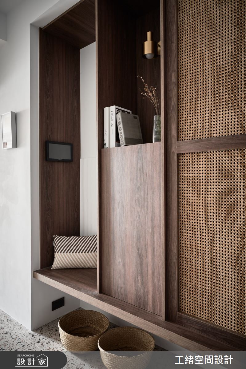 27坪新成屋(5年以下)＿混搭風玄關案例圖片＿工緒空間設計＿工緒_23之1