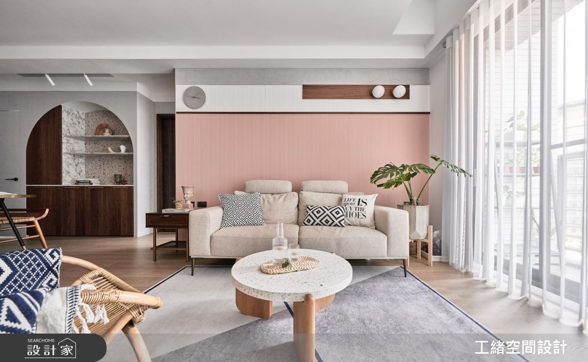 27坪新成屋(5年以下)＿混搭風客廳案例圖片＿工緒空間設計＿工緒_23之12