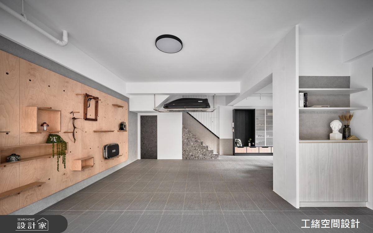 新成屋(5年以下)＿混搭風玄關車庫案例圖片＿工緒空間設計＿工緒_24之1