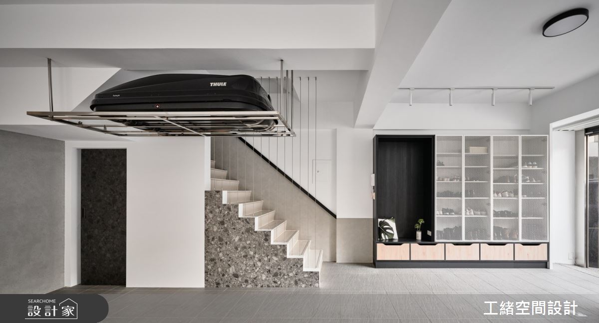新成屋(5年以下)＿混搭風玄關車庫案例圖片＿工緒空間設計＿工緒_24之3