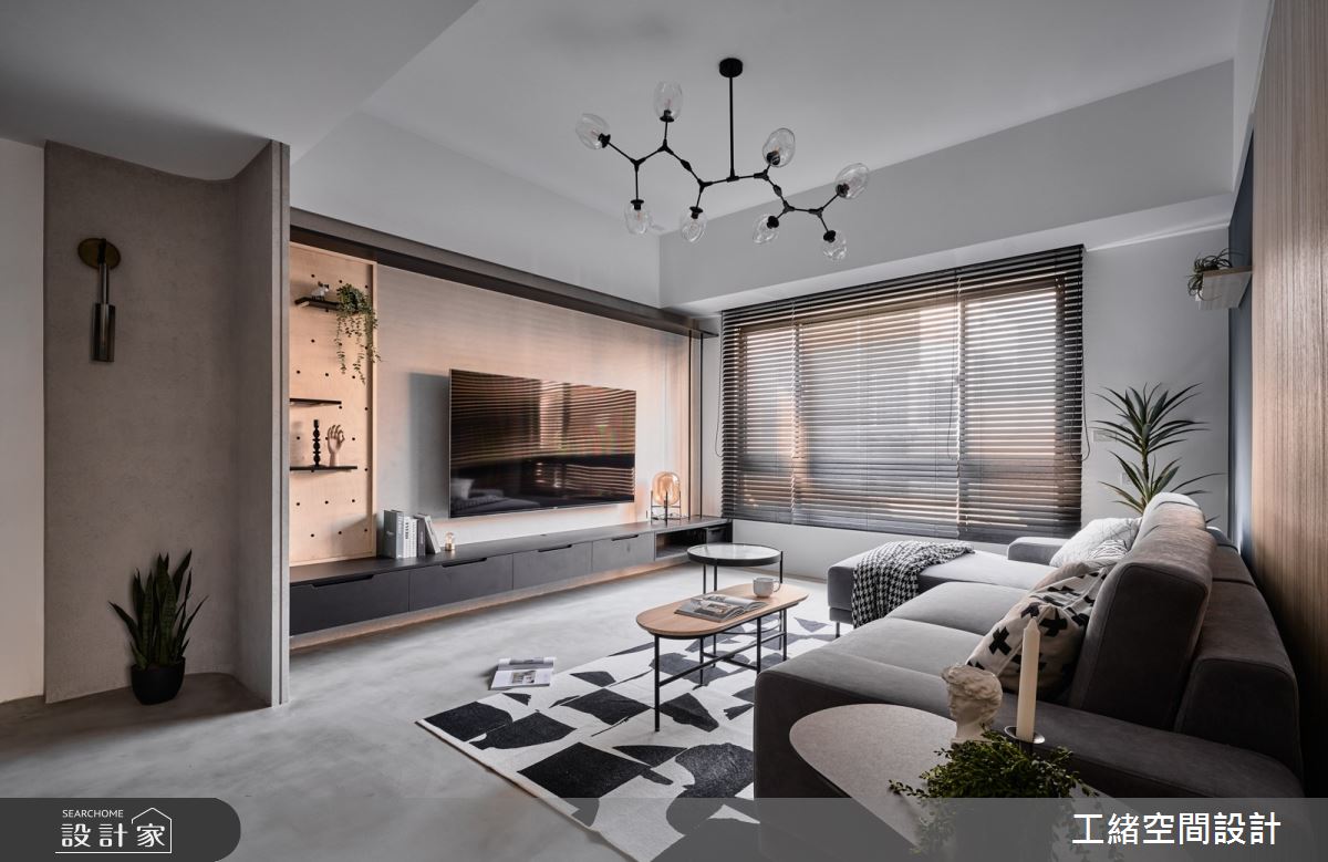 新成屋(5年以下)＿混搭風客廳案例圖片＿工緒空間設計＿工緒_24之5